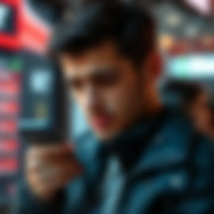 User selecting the right app version for 1xbet download