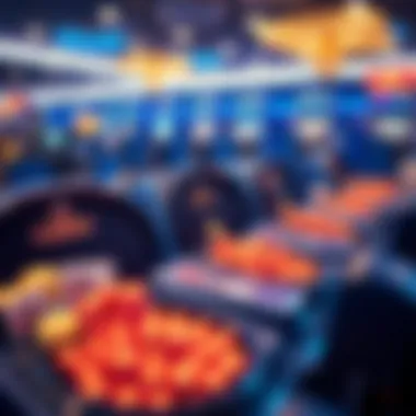 Close-up of popular casino games available on the 747 platform