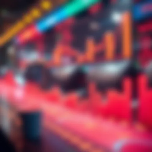 Visual representation of data analysis in sports betting