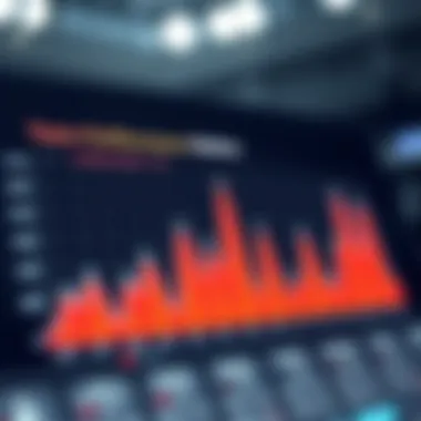 Graph depicting team performance metrics