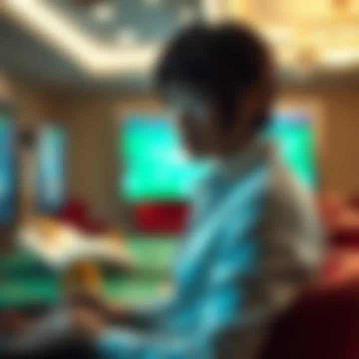 Variety of games available at online casinos