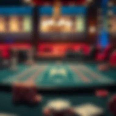 Betting Patterns in Baccarat A detailed diagram illustrating betting patterns