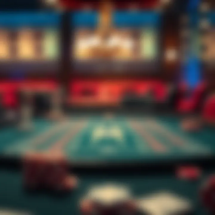 Betting Patterns in Baccarat A detailed diagram illustrating betting patterns