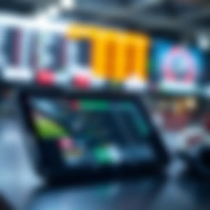 A smartphone displaying various sports betting markets