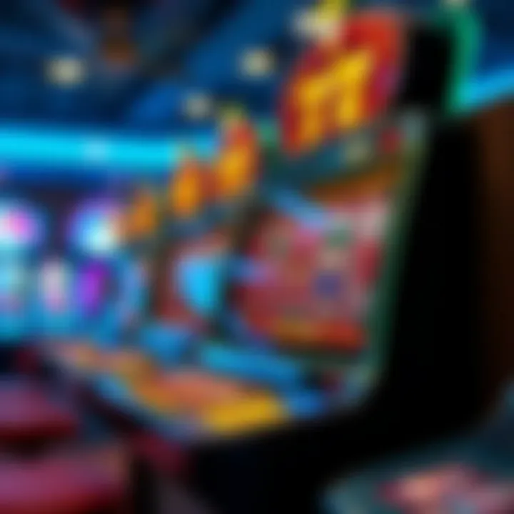 A detailed infographic of popular slot games in the UK