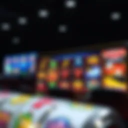 Vibrant online slot game interface showcasing various themes
