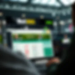 A seamless interface showcasing Bet 365's betting options