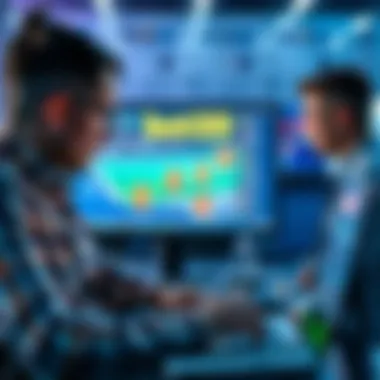 Graphical representation of betting strategies and trends