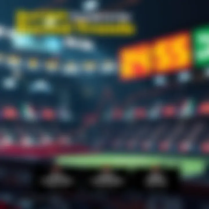 Infographic displaying recent trends in the betting industry