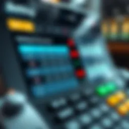 A detailed view of a betting calculator interface showcasing various functions.