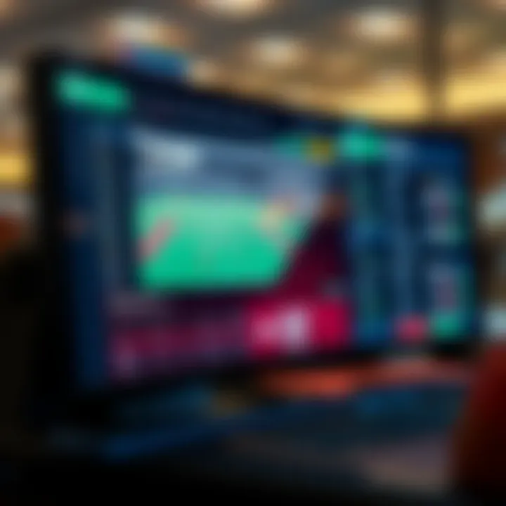 Navigating Betting Platforms User interface of a betting platform