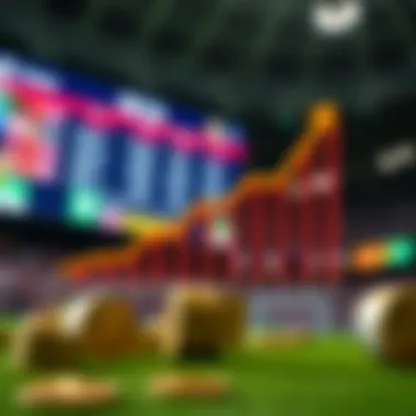 Graph illustrating the increase in betting profits through smart strategies