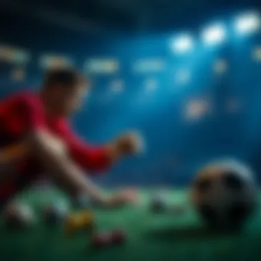 Visual representation of betting strategies.