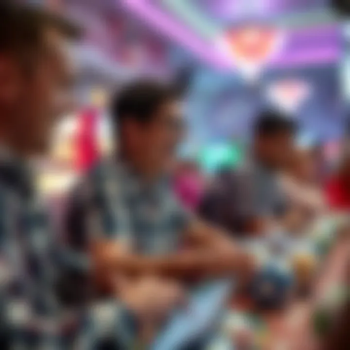 The Thrill of Bingo: A Social Experience A vibrant scene of players engaged in a bingo game with excitement