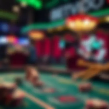 Infographic on betting decisions and their impact on blackjack outcomes.