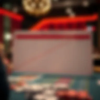 Illustration of a blackjack chart showing optimal decision making.