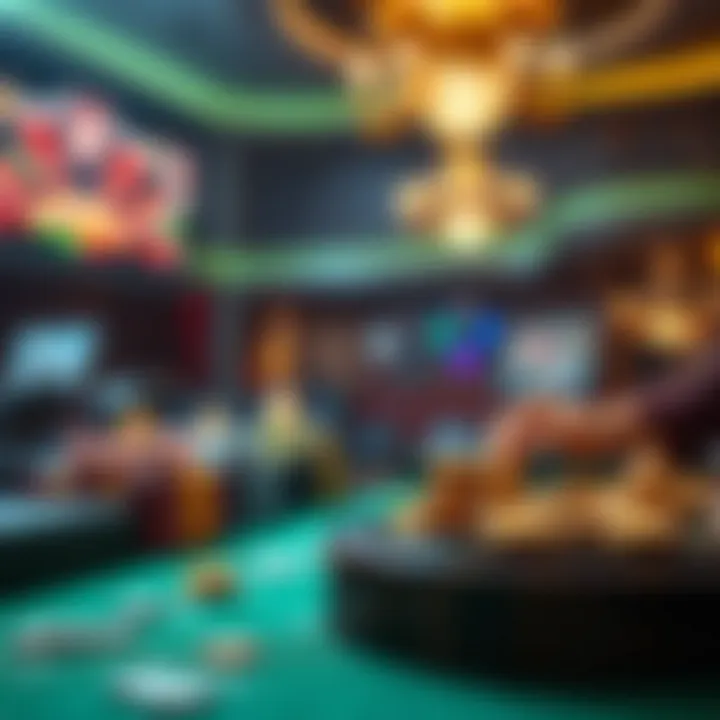 Illustration of various casino bonuses