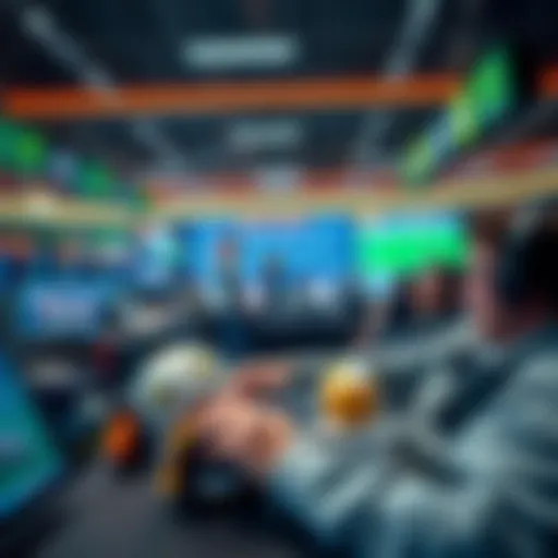 Modern Betting Technology Evolution Visual representation of modern betting technology evolution