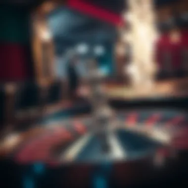 The Thrill of the Roulette Wheel A roulette wheel in motion