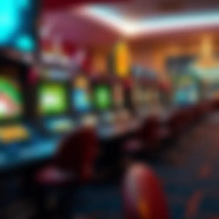 Diverse Casino Games Display