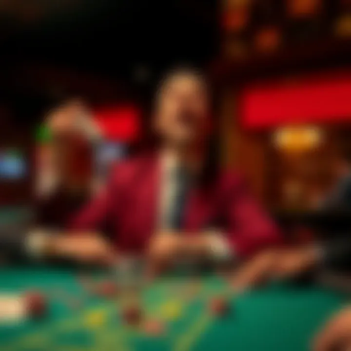 Conceptual depiction of challenges faced by professional gamblers