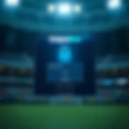 Secure login interface for a betting platform