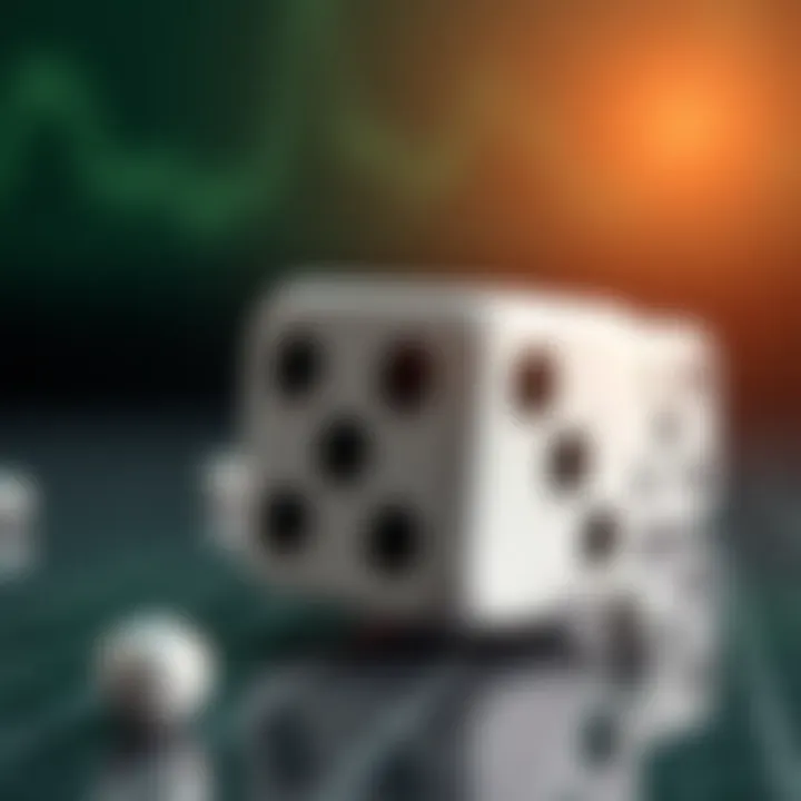 Mathematical representation of probability and dice outcomes
