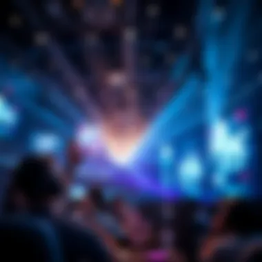 Iconic eSports championship event with audience engagement