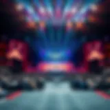 Spectacular Eurovision stage