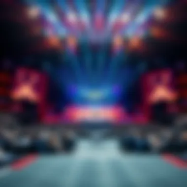 Spectacular Eurovision stage