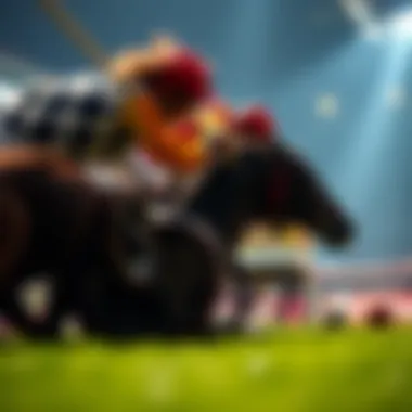 Popular Betting Strategies in Action A vivid depiction of popular betting strategies in action