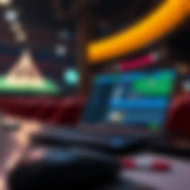 The Evolution of Online Betting Platforms Elegant design showcasing the evolution of online betting platforms