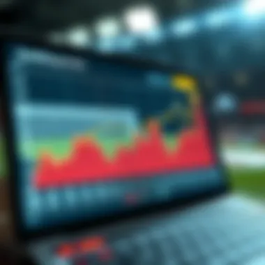 Betting Odds Trends Analysis Graph analyzing betting odds trends