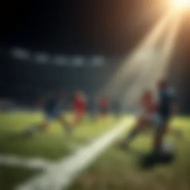 An historical timeline illustrating the evolution of football leagues over the decades