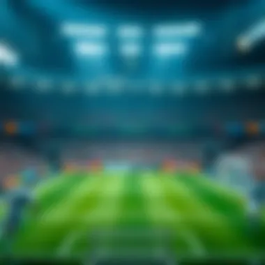 A dynamic representation of various football leagues around the world showcasing their unique structures