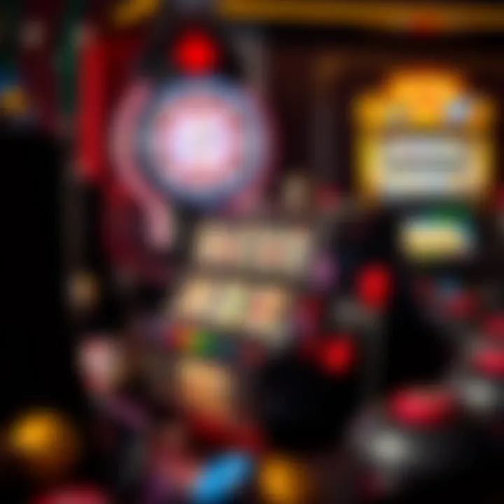 Illustration of the history of slot machines