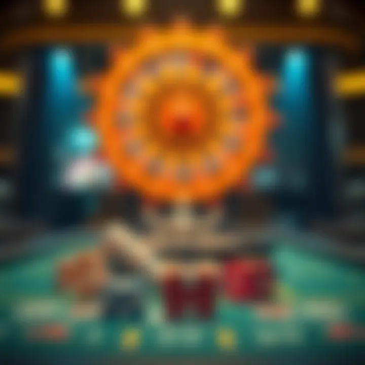 An infographic illustrating the future trends in online casino technology