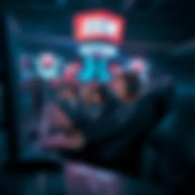 Dynamic Gameplay at IEM Katowice Teams competing in an intense esports match