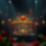 Atmospheric background of Immortal Romance slot game