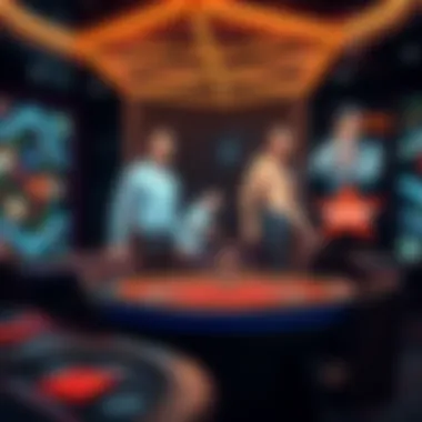 Future trends in online casinos represented through innovative designs