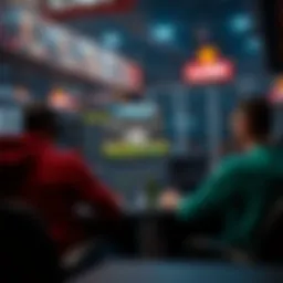 Overview of LCK betting platform interface