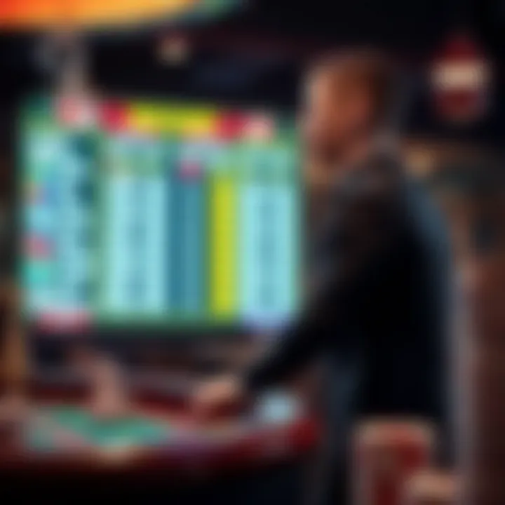 Diverse Betting Strategies Explored Visual representation of Lightning Baccarat betting options