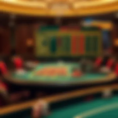 An overview of live baccarat game rules displayed on an online platform.