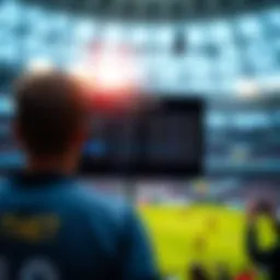 Real-time score tracking on the platform