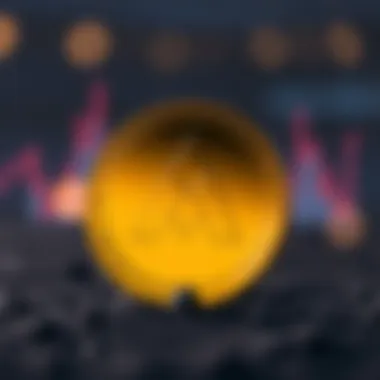 Symbol of Matic coin representing its blockchain innovation