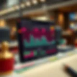 Monopoly live tracker interface showcasing real-time data analysis