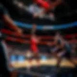 A captivating moment from an NBA game showcasing the excitement and energy of live sports.