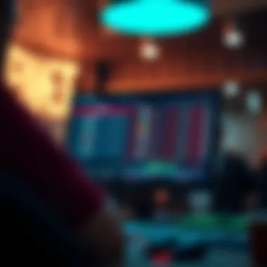 Strategic NFL betting analysis on a digital screen