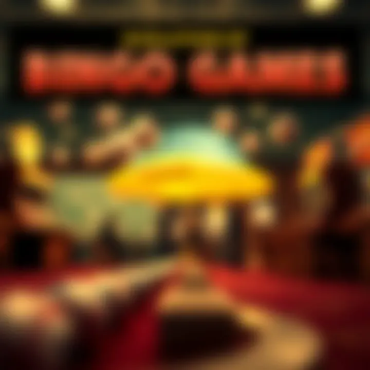 An infographic showcasing the evolution of bingo games from traditional to online