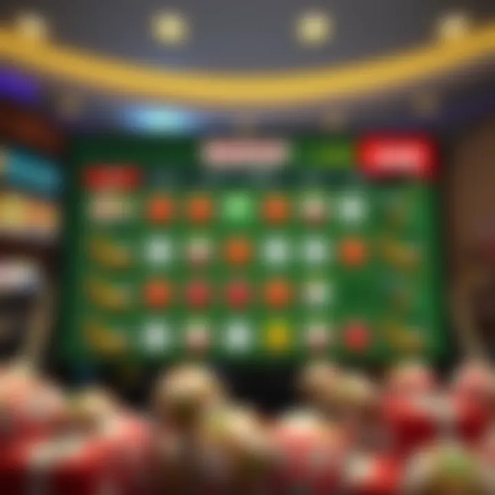 Overview of an engaging online bingo platform interface